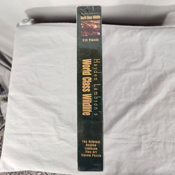 New Hayden Lambson's World Class Wildlife Jigsaw Puzzle The Den Mother Sealed - Picture 3 of 5